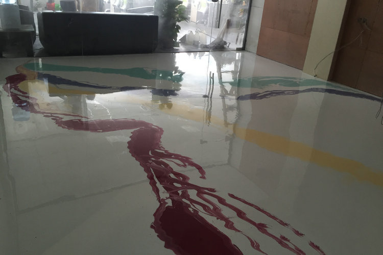 環氧地坪漆能不能做家庭裝修？